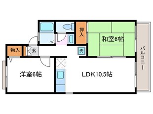 セジュ－ル雅の物件間取画像